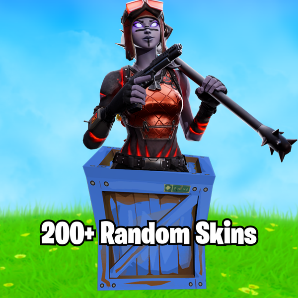 200+ random skins * hidden rares *