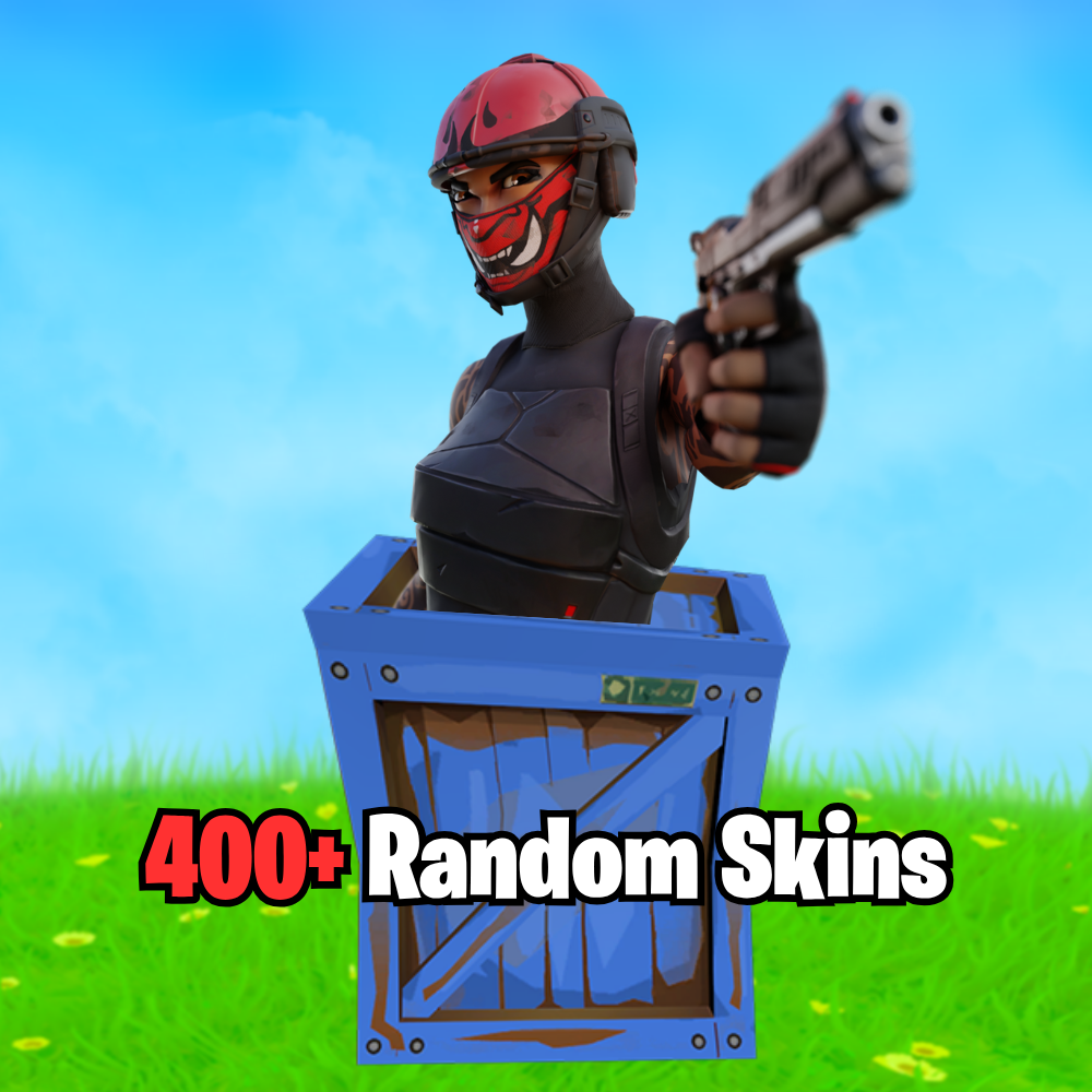 400+ random skins * chance for sweaty + og*